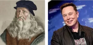 Leonardo da Vinci and Elon Musk