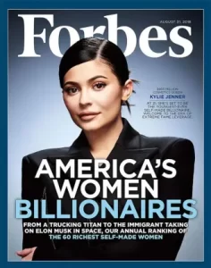 Kylie Jenner appeared on Forbes’ cover recently