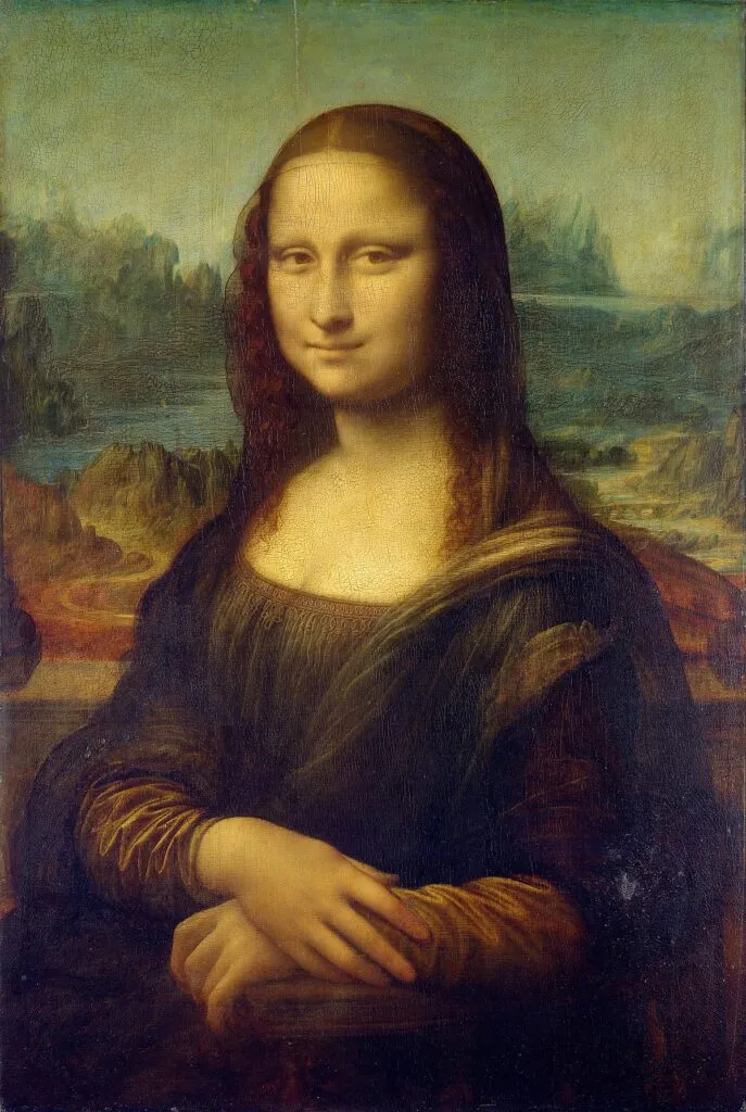 The Mona Lisa was perfected by da Vinci over 16 years